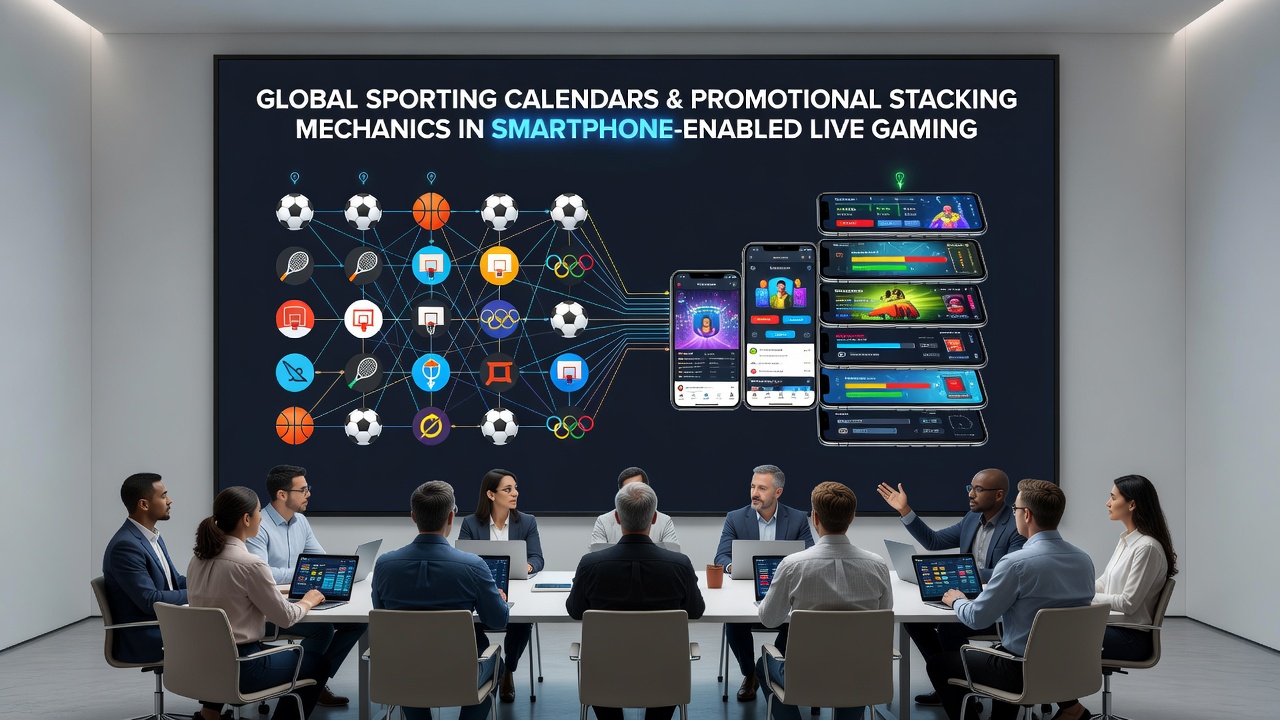 Smartphone Live-Gaming während globaler Sportevents