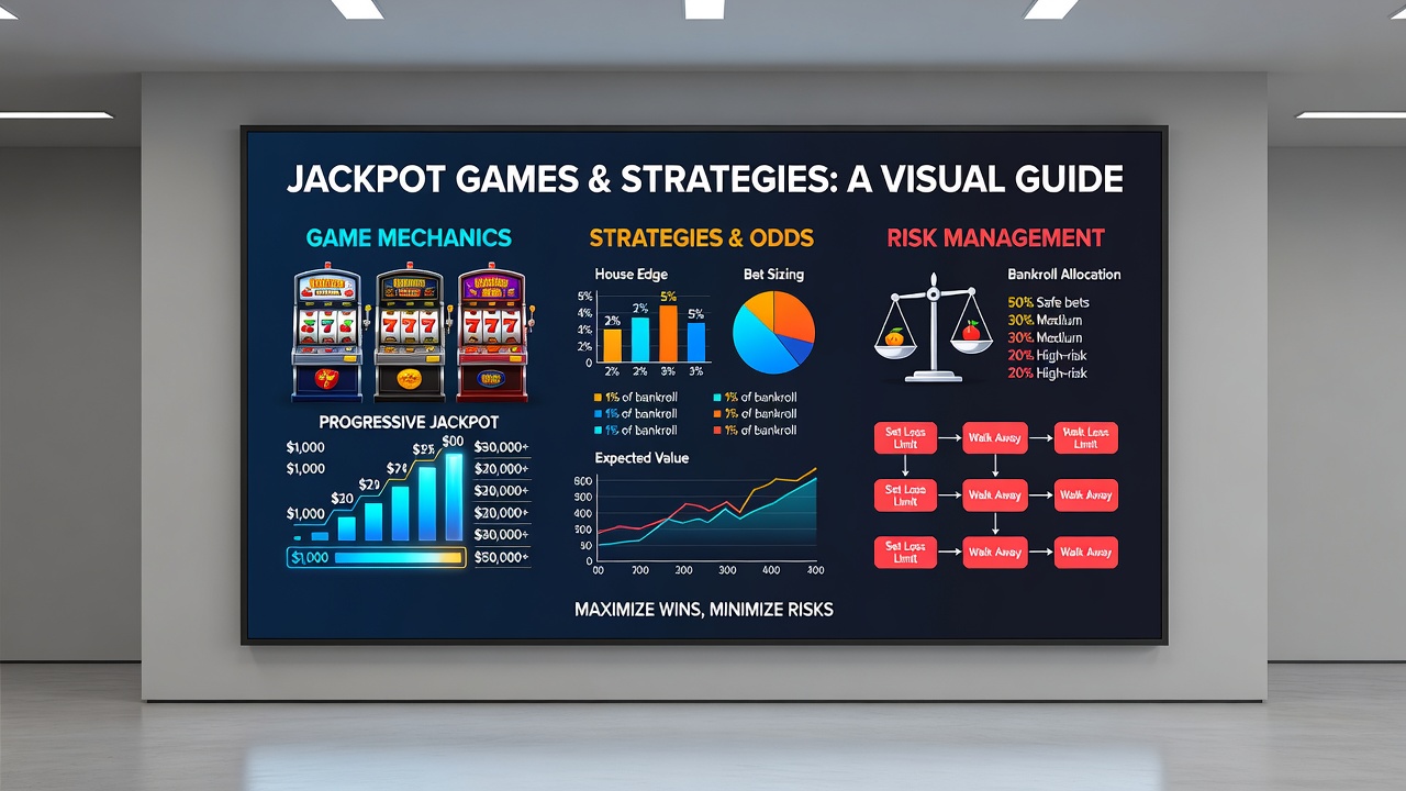Analyse von Jackpot-Strategien mit Diagrammen zu RTP-Werten und Wahrscheinlichkeitsverteilungen