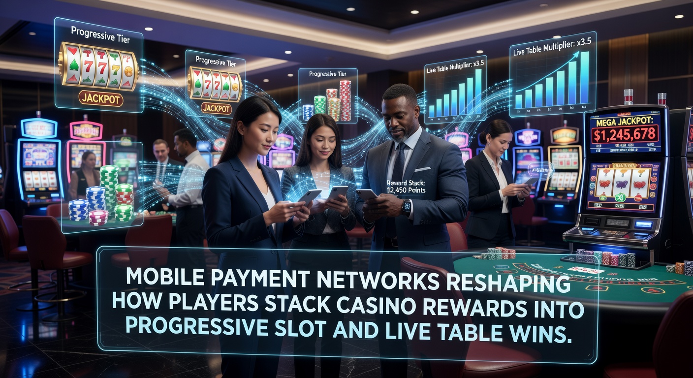 Mobile Zahlungsnetzwerke in Online-Casinos mit Fokus auf progressive Slots und Live-Tische