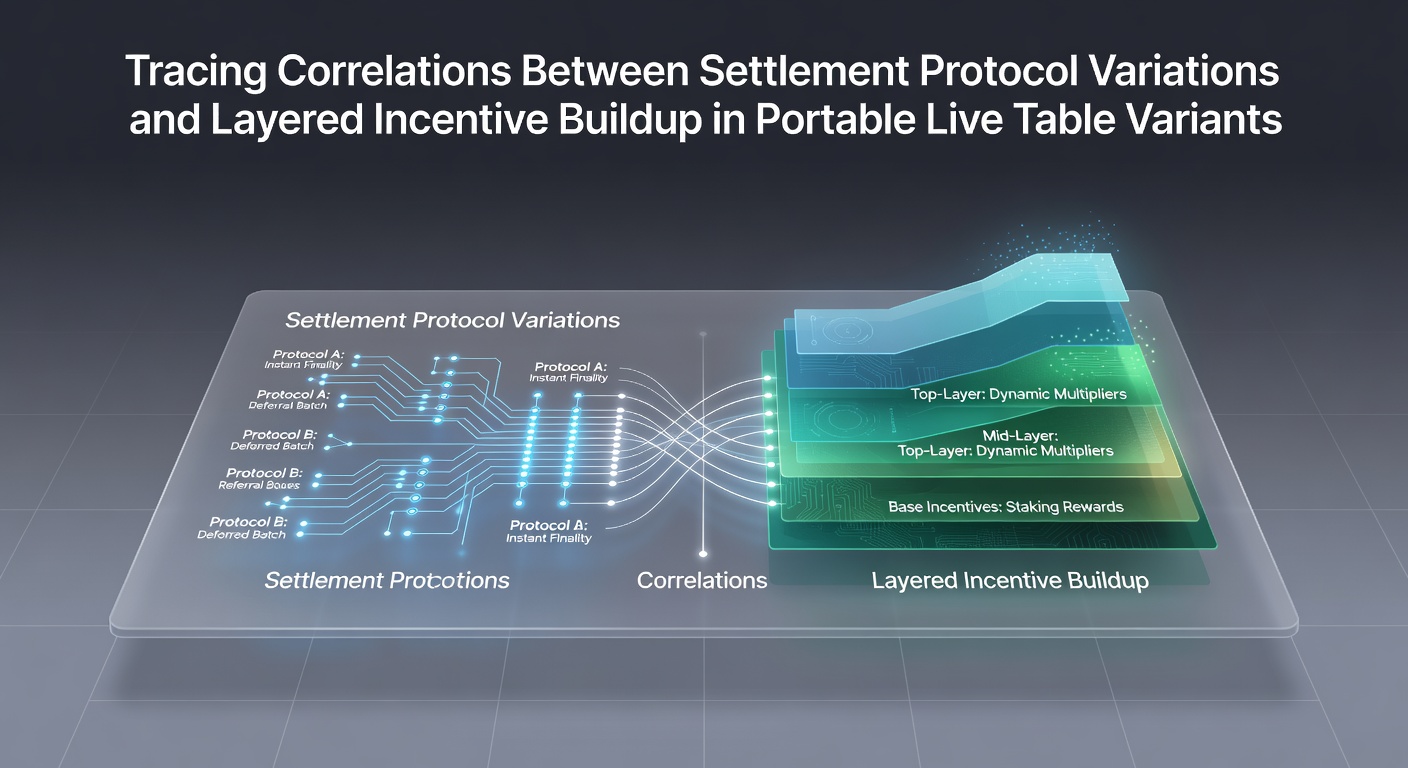 Visualisierung von Abwicklungsprotokollen und Anreizstrukturen in mobilen Live-Tischspielen